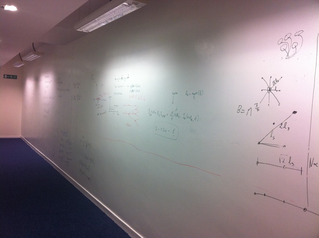 Institute of Mathematical Sciences Whiteboard