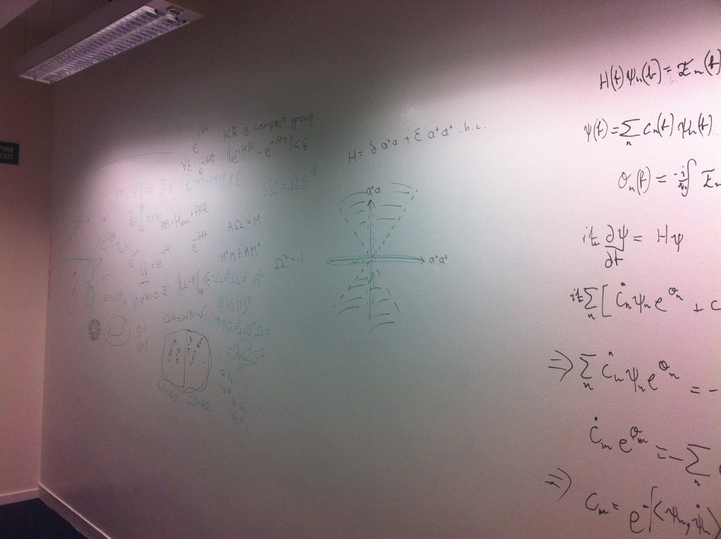 Institute of Mathematical Sciences Whiteboard