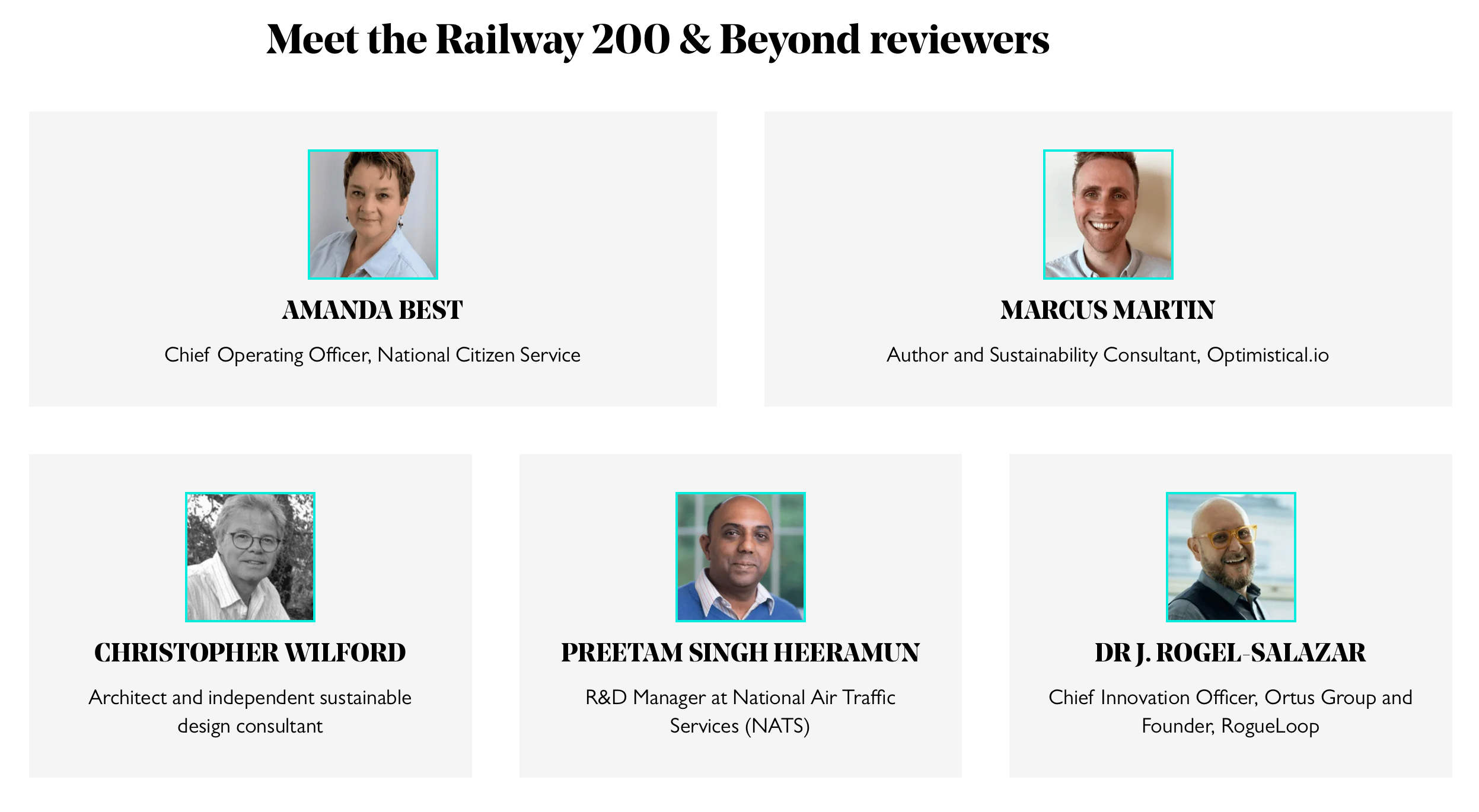 Railway 200 & Beyond – Joining the RSA Panel